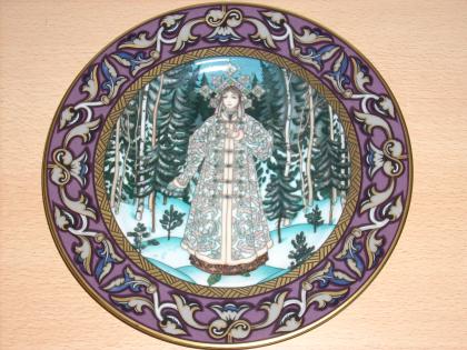 12 Wandteller Russische Märchen von Heinrich 21 cm