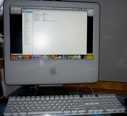 IMac G5 1 8 GHZ 2GB RAM 320GB HDD