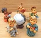 Hummel Figur Die 5 Kontinente 6 tlg